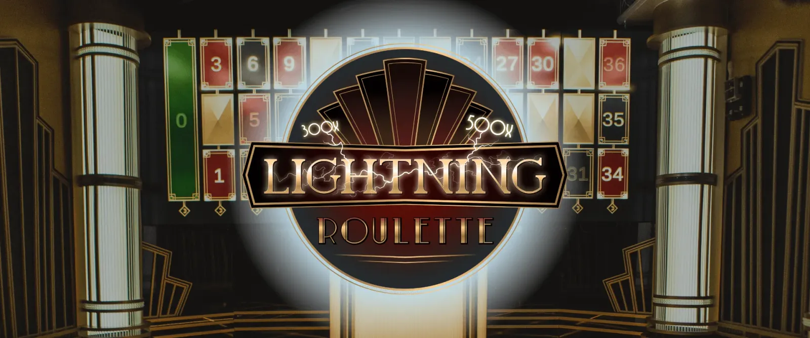 Lightning Roulette 閃電輪盤數學分析，輪盤與閃電特效
